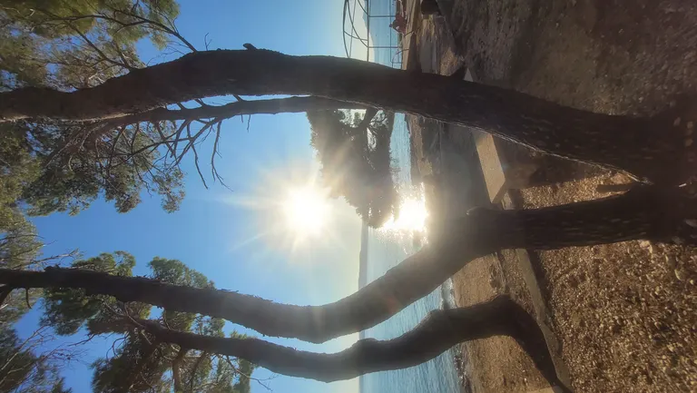 Večernji prizor Baške Vode